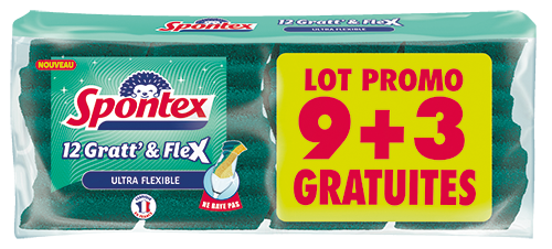 ÉPONGES GRATT’ & FLEX