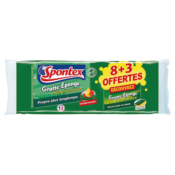 Gratte-éponge Stop Graisse