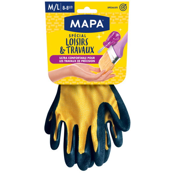 PAIRE DE GANTS LOISIRS ET TRAVAUX  