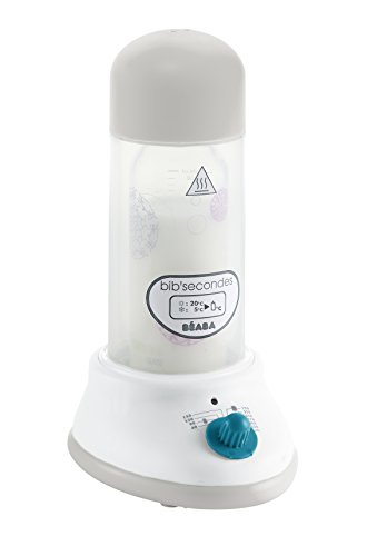 BÉABA Bib'Secondes Chauffe Biberon Vapeur Gris/Bleu 3384349115425 Béaba BÉABA Bib'Secondes Chauffe Biberon Vapeur Gris/Bleu 3384349115425 Béaba