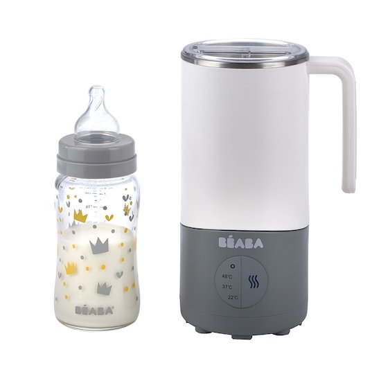  Béaba Préparateur de boisson Milk Prep white grey   code EAN 3384349116989 
