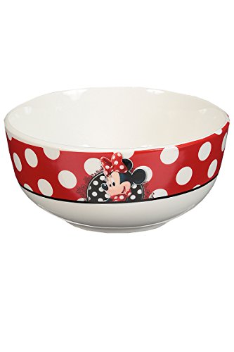 - minnie mouse bol d13.5cm cadeau pois