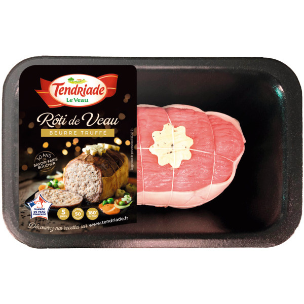 RÔTI DE VEAU FARCI BEURRE TRUFFÉ 
