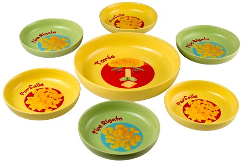 222/7190 service à pates 7 pièces veggie