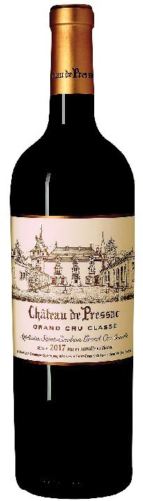 AOP(1) SAINT-ÉMILION GRAND CRU GRAND CRU CLASSÉ CHÂTEAU DE PRESSAC 2017. 3385520002466 