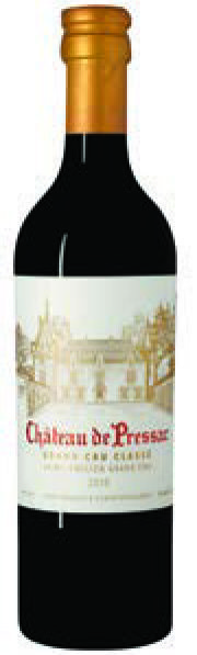 AOP(1) SAINT-ÉMILION GRAND CRU GRAND CRU CLASSÉ CHÂTEAU DE PRESSAC 2018. 3385520002602 