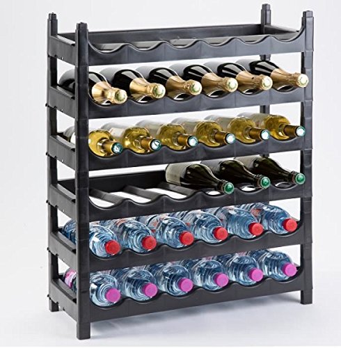 francky-shop Cave à vin, Porte bouteilles, casier, Range-bouteilles,36 bouteilles code EAN 3385532060713 