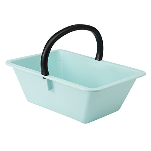 Panier de ramassage, vendange plastique bleu