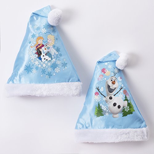 Lot de 2 bonnets de Noël Disney la Reine des ne...