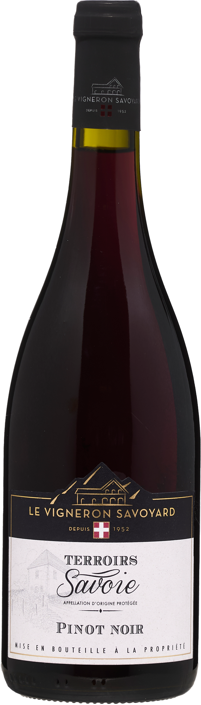 PINOT NOIR TERROIRS - LE VIGNERON SAVOYARD AOP SAVOIE ROUGE code EAN 3385791000031 