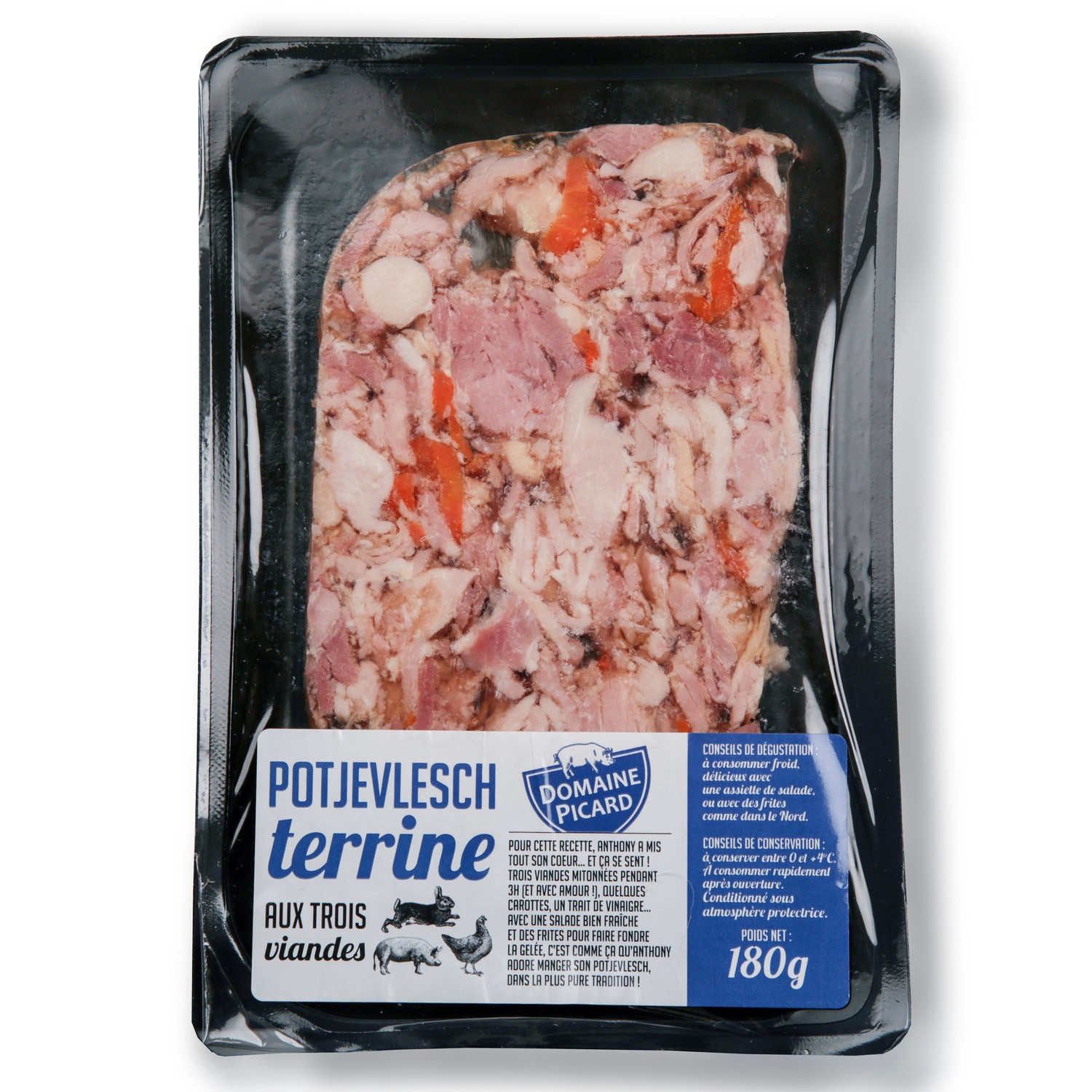 Potjevlesch aux 3 viandes DOMAINE PICARD 3385990022537 LE DOMAINE PICARD