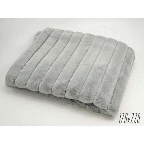 Plaid - Plaid Refuge 180 x 220 cm - Gris