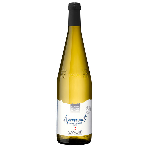 AOP VIN DE SAVOIE APREMONT BLANC SEC
 3387210114282 SOUS LE ROCHER CELLIER DU MONT CHARVAZ