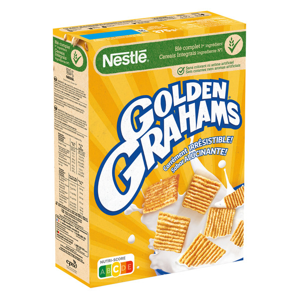 NESTLÉ Céréales GOLDEN GRAHAM code EAN 3387390339505 