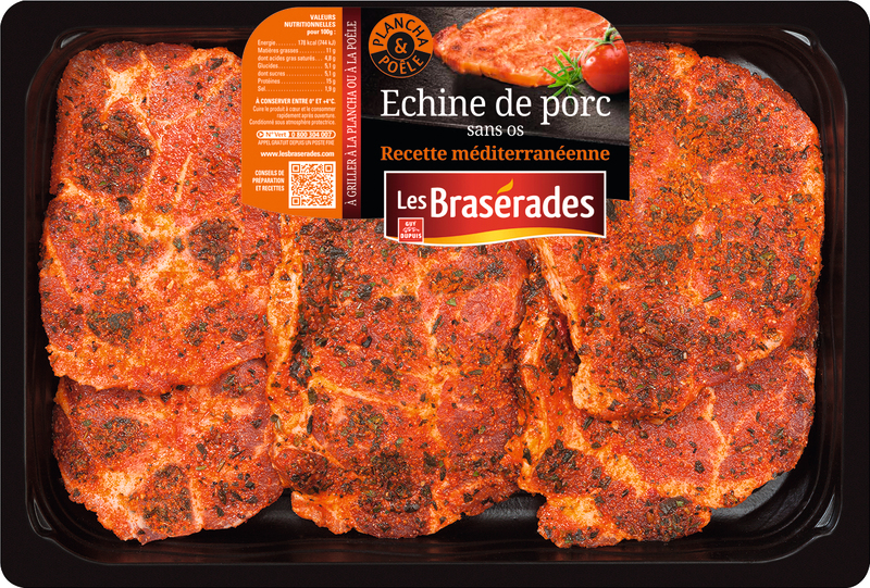 ÉCHINES DE PORC SANS OS MARINÉES RECETTE MÉDITE...