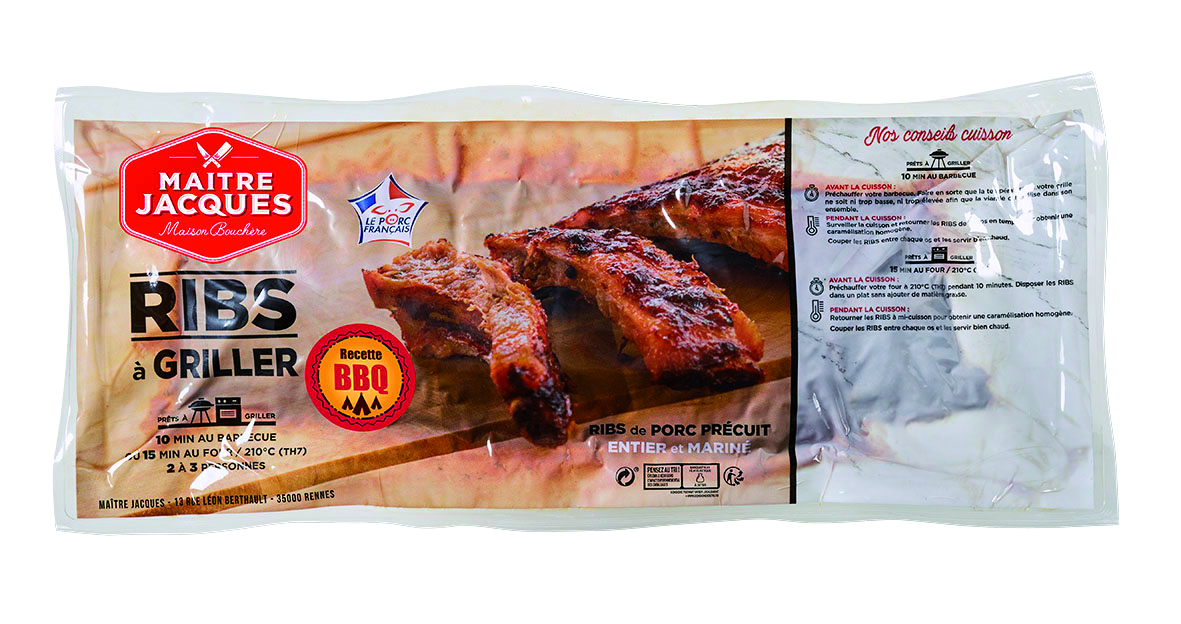 MAITRE-JACQUES RIBS DE PORC code EAN 3388340039964 