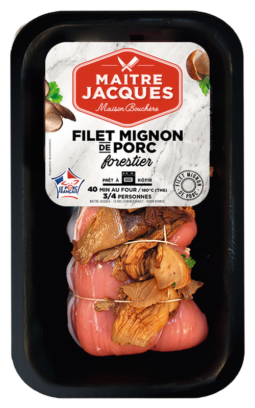 MAITRE JACQUES FILET MIGNON DE PORC  FORESTIER MAITRE JACQUES code EAN 3388340064577 