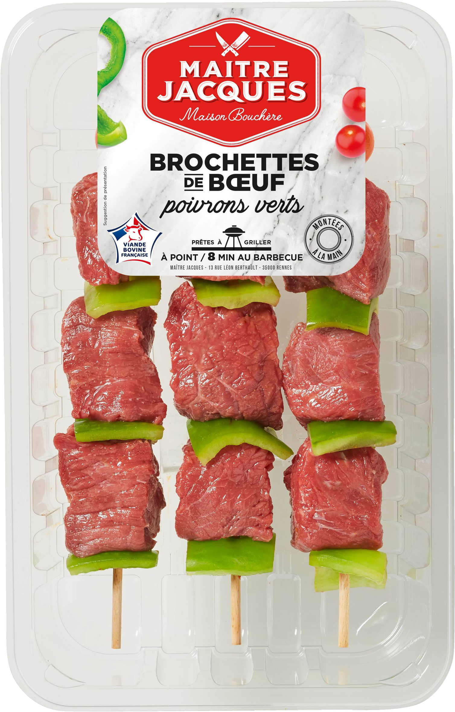 BROCHETTES DE BŒUF