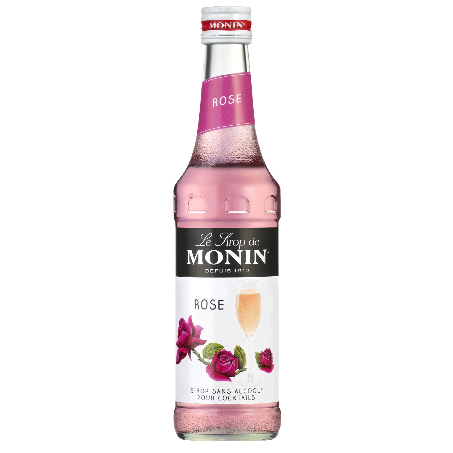 MONIN Sirop de rose MONIN code EAN 3388690002014 