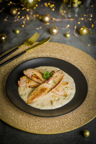  AIGUILLETTE DE CANARD SAUCE FORESTIÈRE code EAN 3389400403664 