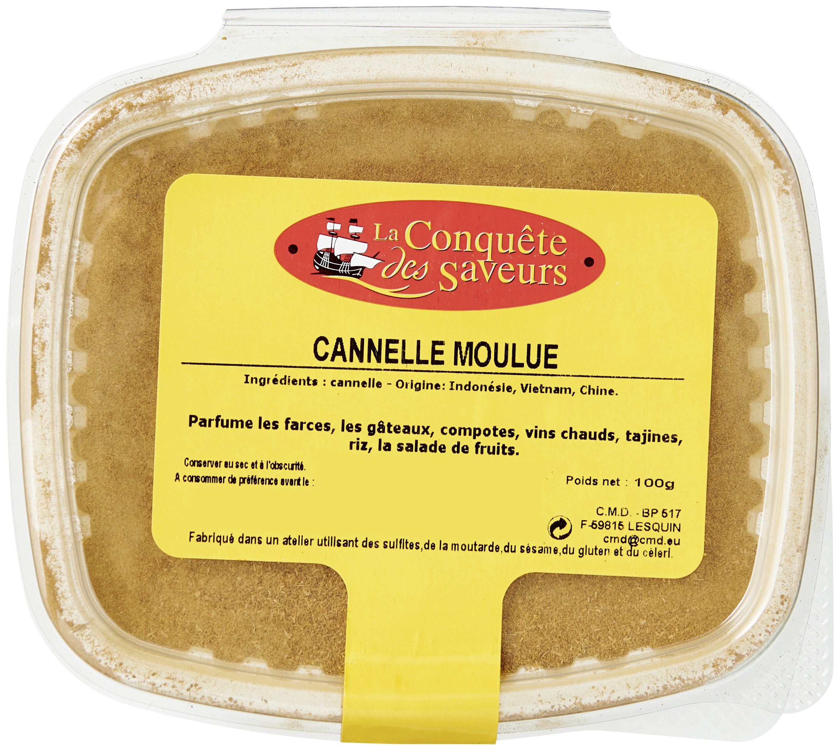 Cannelle moulue La Conquête des Saveurs