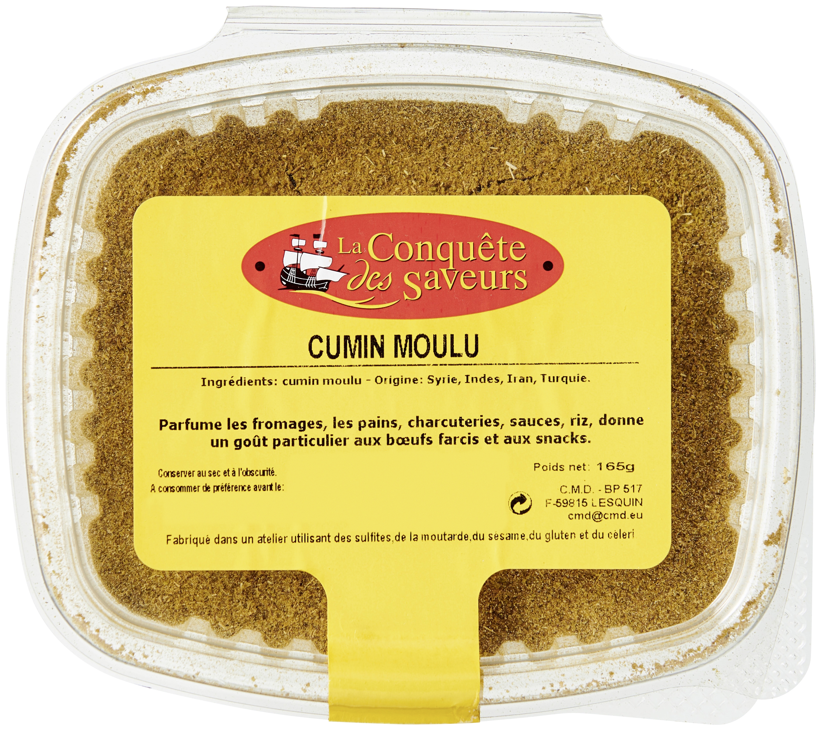 Cumin moulu La Conquête des Saveurs