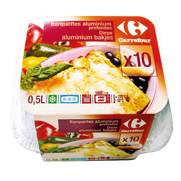 2 + 1 OFFERT Sur toutes les barquettes en alumi...