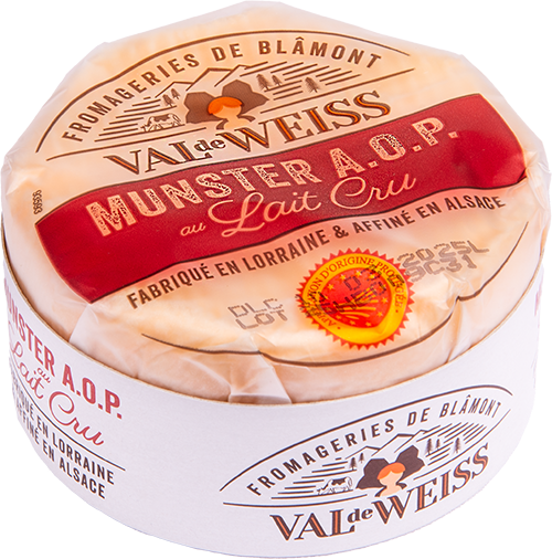 VAL DE WEISS MUNSTER AOP
29% Mat.Gr. code EAN 3390954110014 