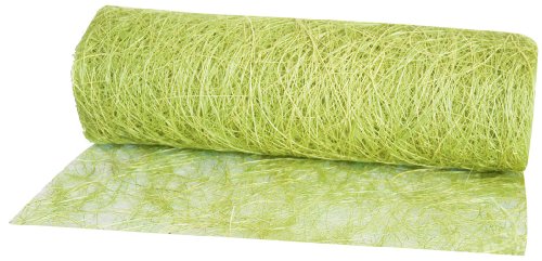 Dige International DIGE n27ra01/61 - Chemin de table abaca scrunch vert anis code EAN 3392240129786 