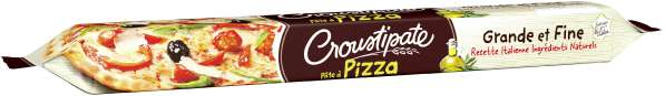 Pâte à pizza grande et fine Croustipate