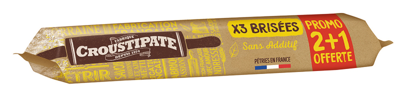 PÂTES BRISÉES croustipate