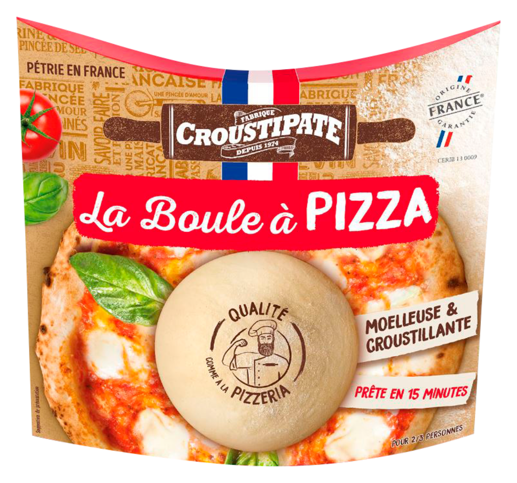 La boule à pizza