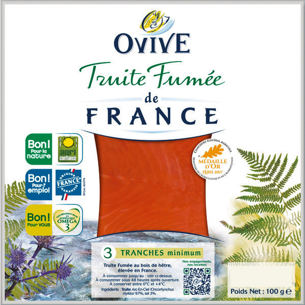 Truite fumée 3392780002648 ovive Truite fumée 3392780002648 ovive