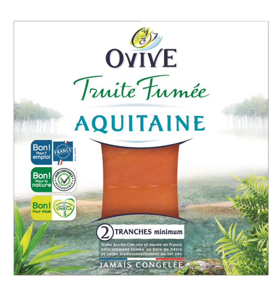 Truite fumée 3392780003454 OVIVE Truite fumée 3392780003454 OVIVE
