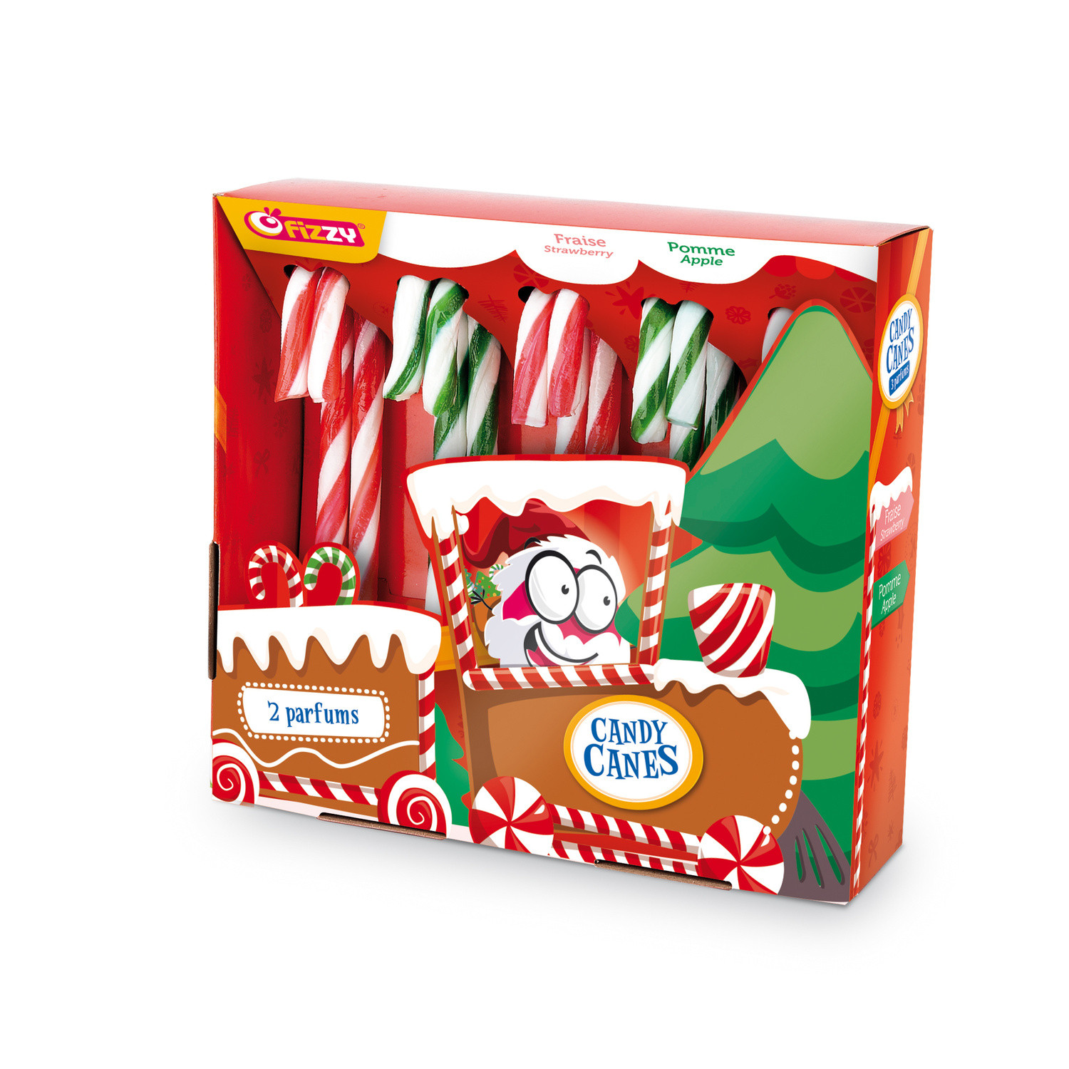 FIZZY Bonbons candy canes FIZZY code EAN 3395503108917 
