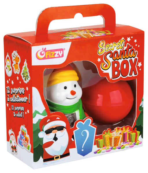 Secret Santa Box Bonhomme De Neige 3395503257523 