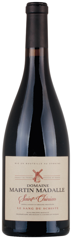 Domaine Martin Madalle AOP SAINT CHINIAN ROUGE 2018 Domaine Martin Madalle code EAN 3395940907029 