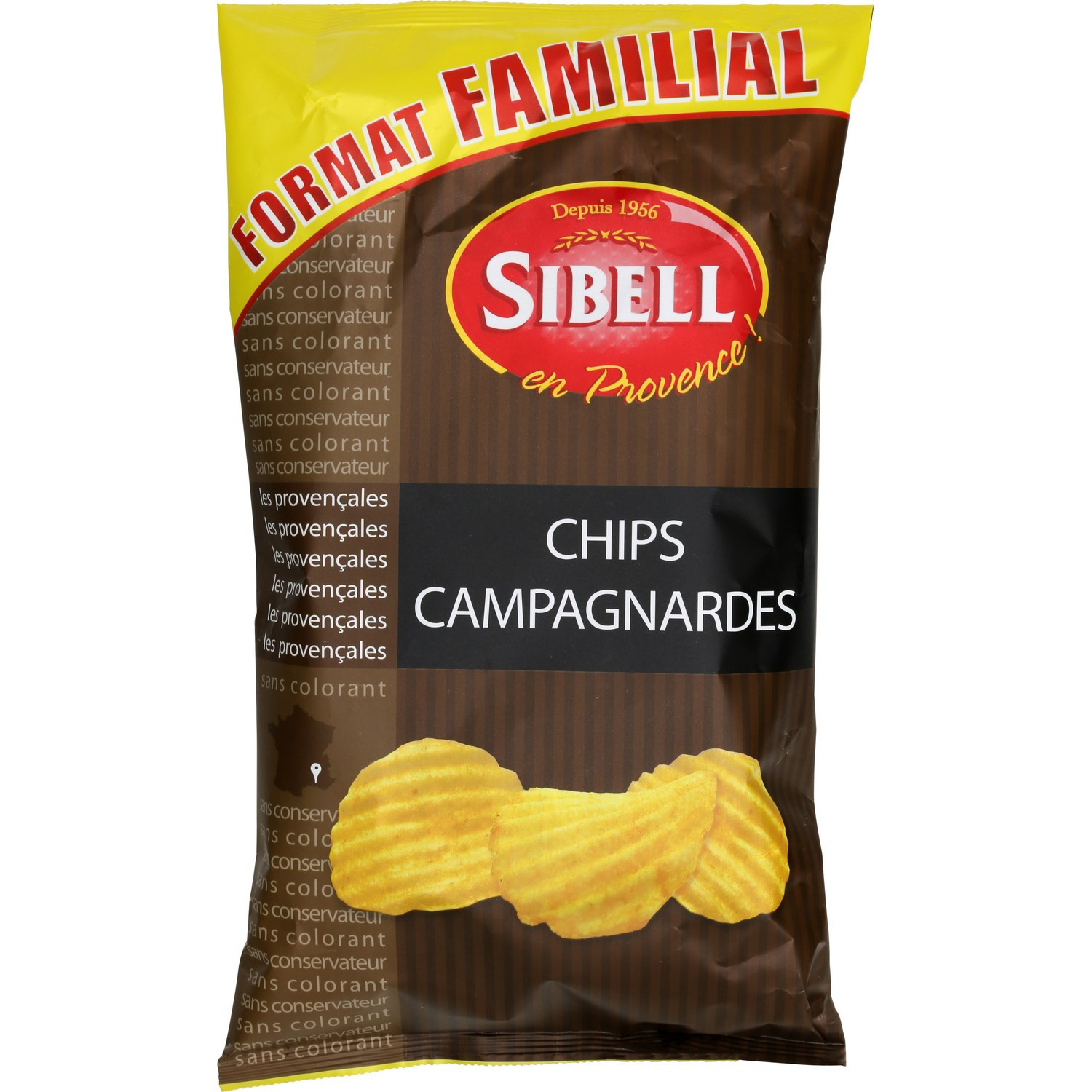 Chips campagnardes SIBELL 3396111000235 SIBELL