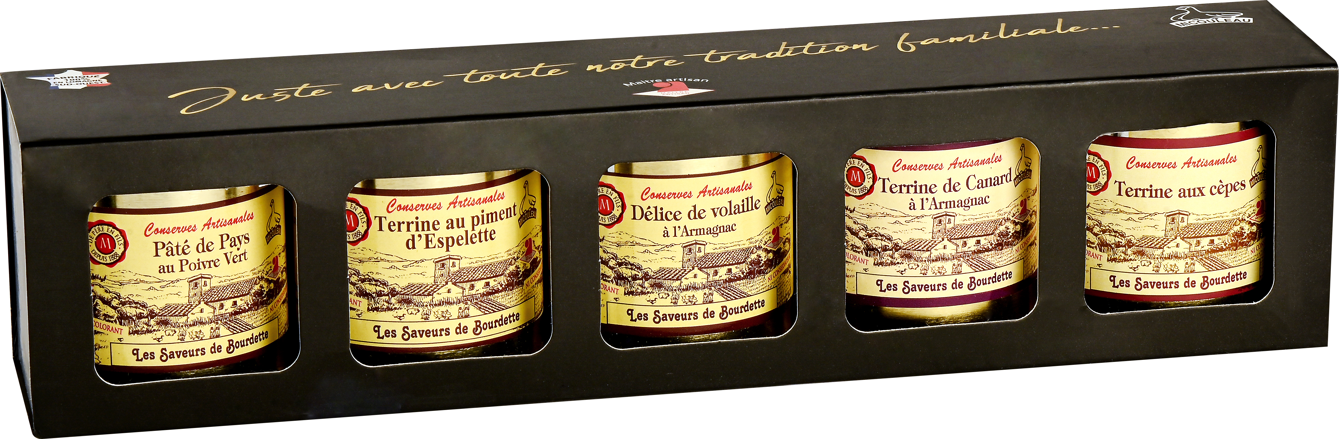  COFFRET LUXE 5 TERRINES code EAN 3397131180563 