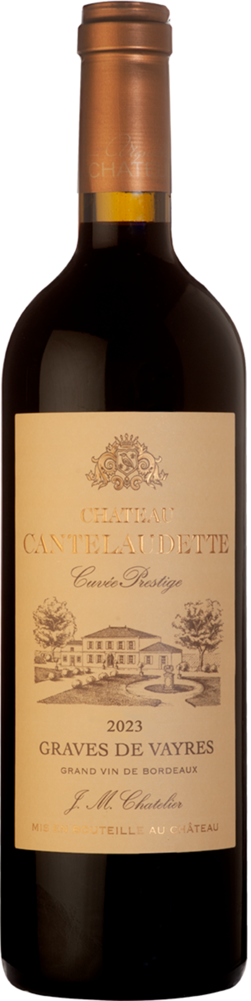 AOP GRAVES-DE-VAYRES ROUGE - CHÂTEAU CANTELAUDE...