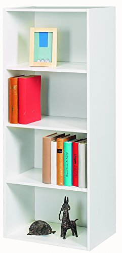 5614 polykub 4 niches panneau particule blanc 4...