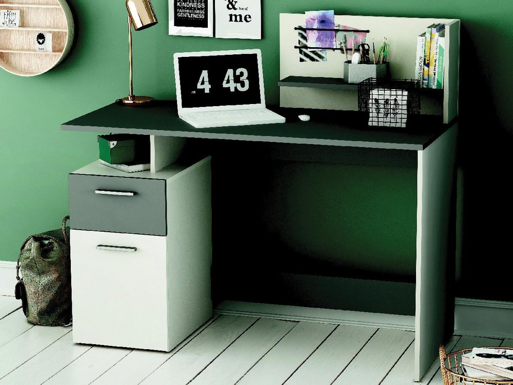 BUREAU MULTIMÉDIA 1 PORTE/1 TIROIR 3397701822947 (3397701822947)