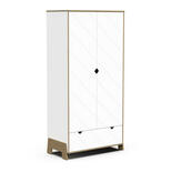 CBA Meubles Armoire 2 portes + 1 tiroir ALBIZIA code EAN 3397703607849 
