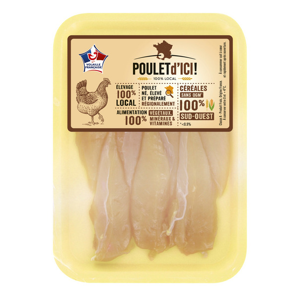 AIGUILLETTE DE POULET
POULET D'ICI! 3397970108629 POULET D'ICI! AIGUILLETTE DE POULET
POULET D'ICI! 3397970108629 POULET D'ICI!