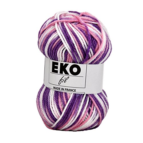 UTE - Pelote de laine à tricoter Eko fil color ...