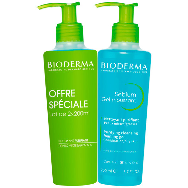  Bioderma Sebium Gel Nettoyant Moussant Peaux Grasses  code EAN 3401526010868 
