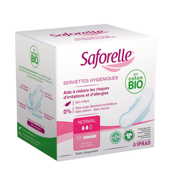 Gamme protections féminines Bio