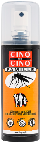 Cinq Sur Cinq Spray Famille Dès 6 Mois  code EAN 3401560750744 
