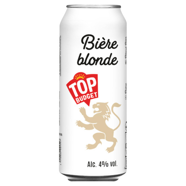 TOP BUDGET BIÈRE BLONDE 
