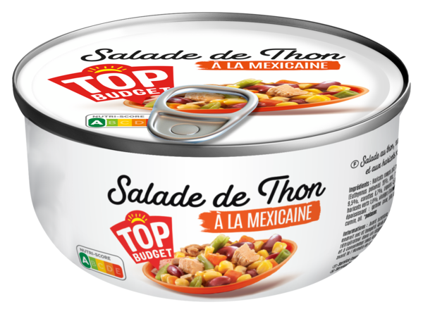 TOP BUDGET SALADE DE THON À LA MEXICAINE
 code EAN 3410280043920 